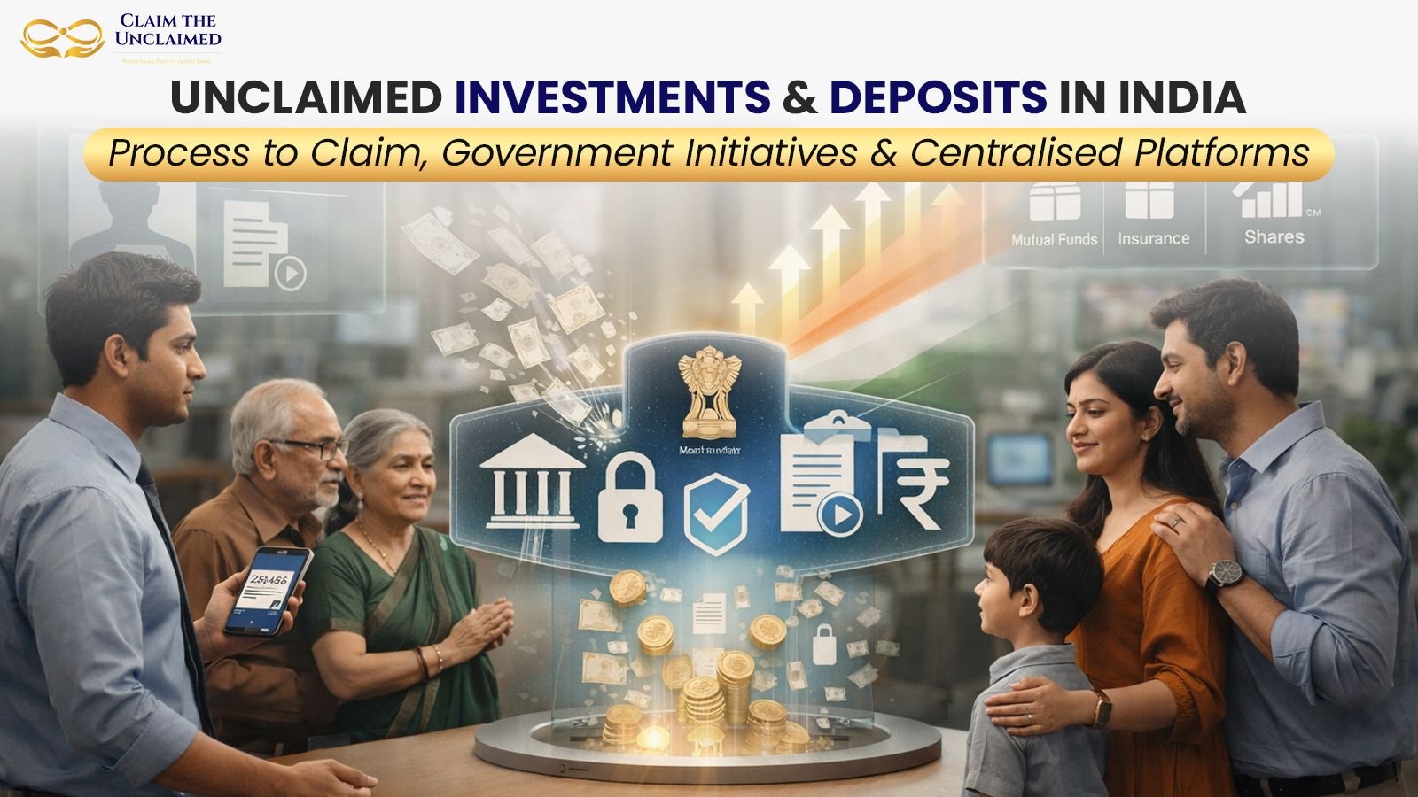Unclaimed Investments & Deposits in India: Process to Claim, Government Initiatives & Centralised Platforms